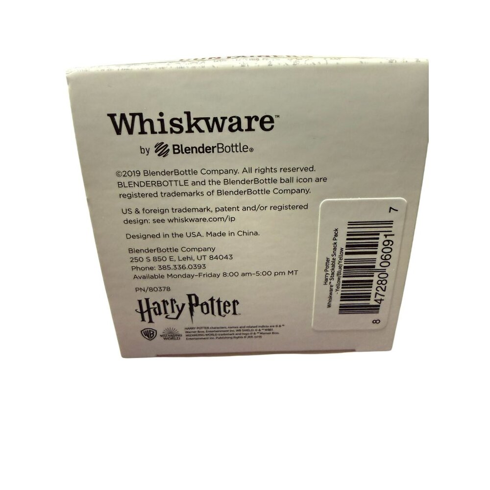 Harry Potter Whiskware Portable Snacking Containers Stackable Jars With Handle - Picture 5 of 6